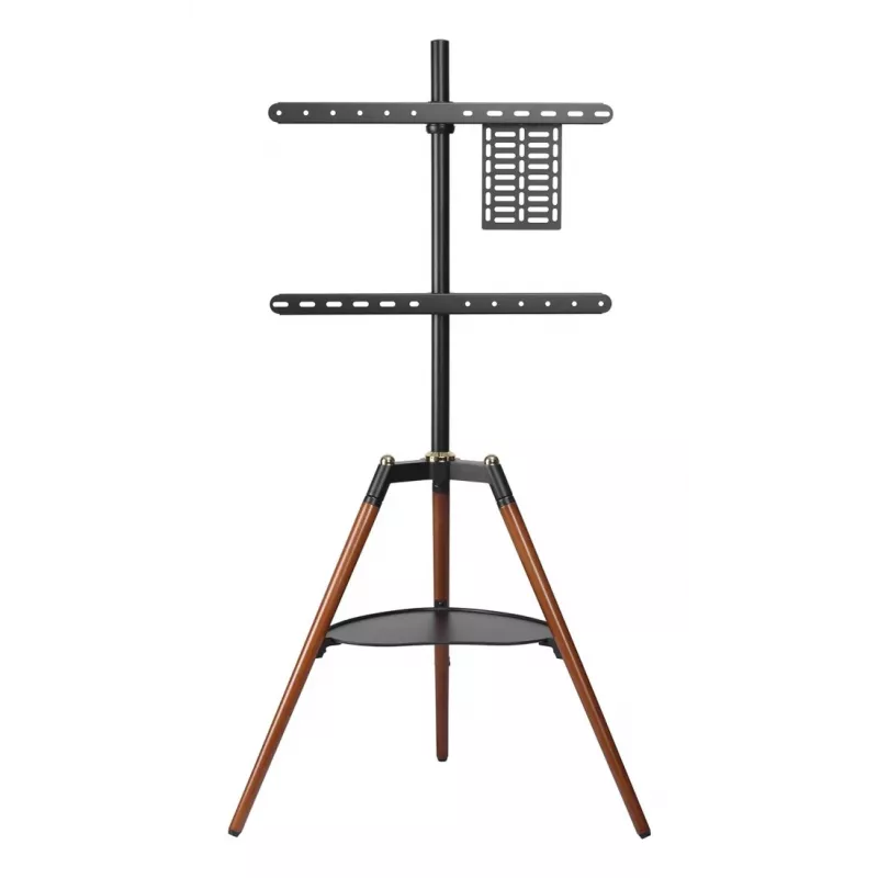 Techly ICA-TR58 TV stovas 165,1 cm (65 inch) juodas, medinis