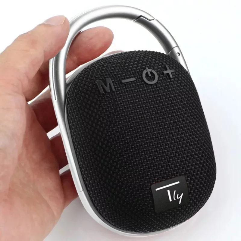 Nešiojamas garsiakalbis Techly ICASBL321BK, monofoninis, juodas, 5 W