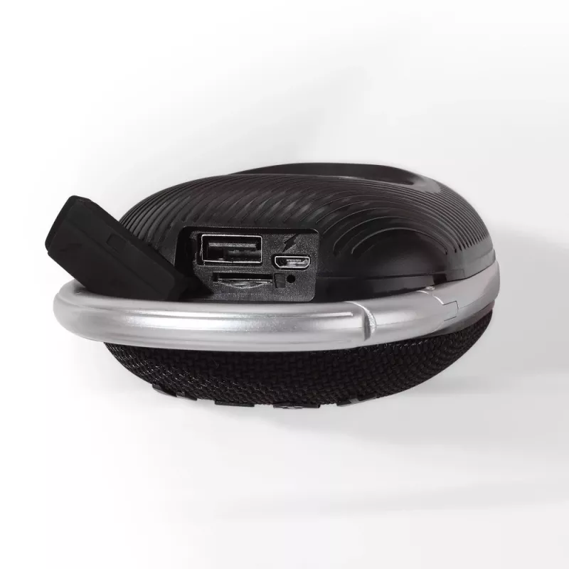 Nešiojamas garsiakalbis Techly ICASBL321BK, monofoninis, juodas, 5 W