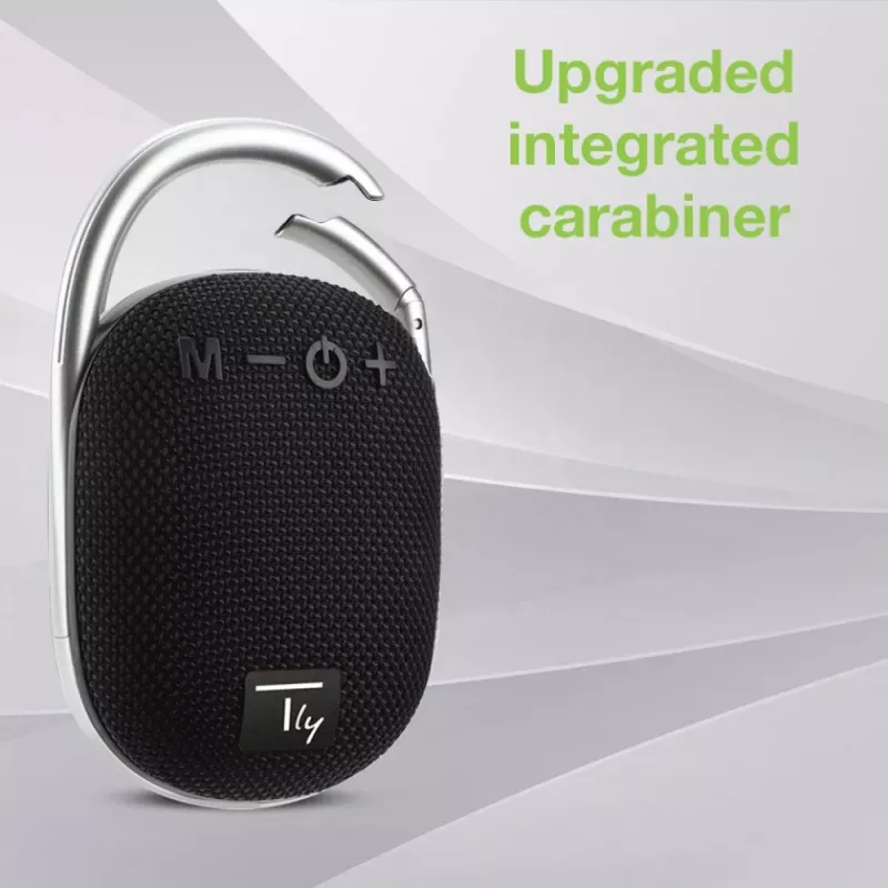 Nešiojamas garsiakalbis Techly ICASBL321BK, monofoninis, juodas, 5 W