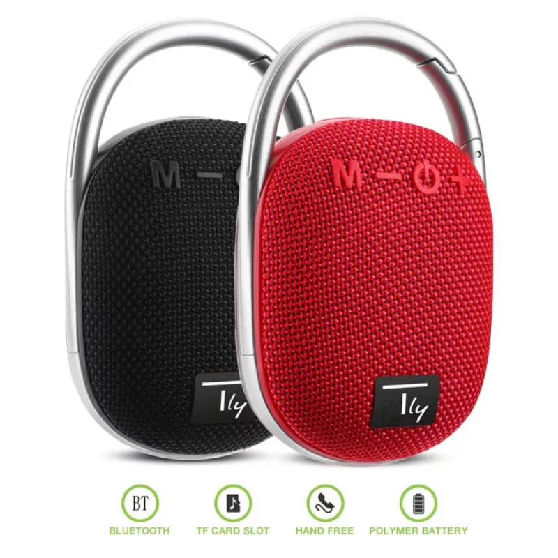 Nešiojamas garsiakalbis Techly ICASBL321BK, monofoninis, juodas, 5 W