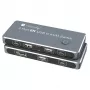 Techly IDATA KVM-DPC8K KVM jungiklis pilka spalva