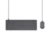 Hama CKM-200 klaviatūra su pele, laidinė, USB, QWERTZ, juoda, skirta namams ir biurui