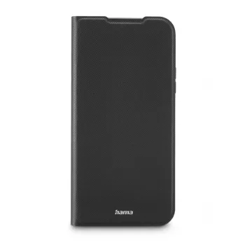 Folio dėklas HAMA Daily Protect, skirtas Xiaomi Redmi 15C – 17,5 cm (6,9 colio), juodas, 2 kortelių kišenės, stovas