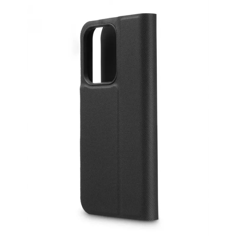 Folio dėklas HAMA Daily Protect, skirtas Xiaomi Redmi 15C – 17,5 cm (6,9 colio), juodas, 2 kortelių kišenės, stovas