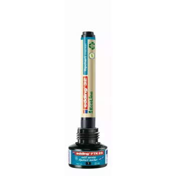 Markerio papildymas Edding 4-FTK25003, mėlynas rašalas, 25 ml