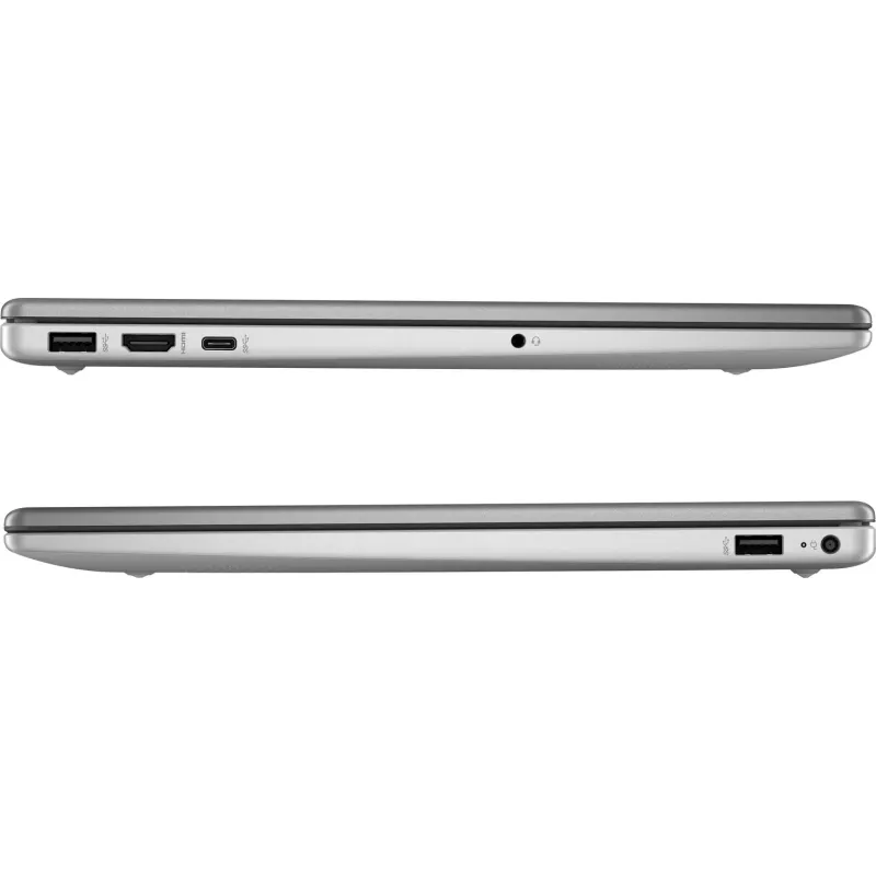 Nešiojamas kompiuteris HP 250 G10 AMD Ryzen™ 3 7320U 39,6 cm (15,6 colio) Full HD 8 GB DDR4-SDRAM 512 GB SSD Wi-Fi 6 (802.11ax) Windows 11 Home Sidabrinis
