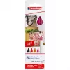 Flomasteriai Edding 4600 rinkinys – 5 spalvos (juoda, tamsiai raudona, oranžinė, rožinė, raudona), apvalus antgalis
