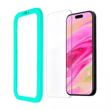 Apsauginis stiklas ir galinė plėvelė LAUT L_IP23A_PG, skirta Apple iPhone 15, skaidrus stiklas/plastikas, 1 vnt.