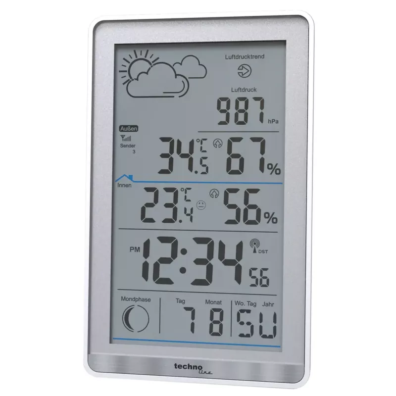 Skaitmeninė orų stotelė TechnoLine WS 9218 balta