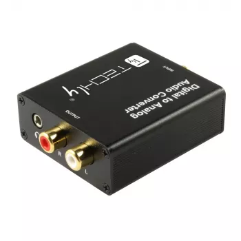 Techly IDATA SPDIF-9 garso keitiklis Juodas