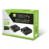 Techly IDATA SPDIF-9 garso keitiklis Juodas