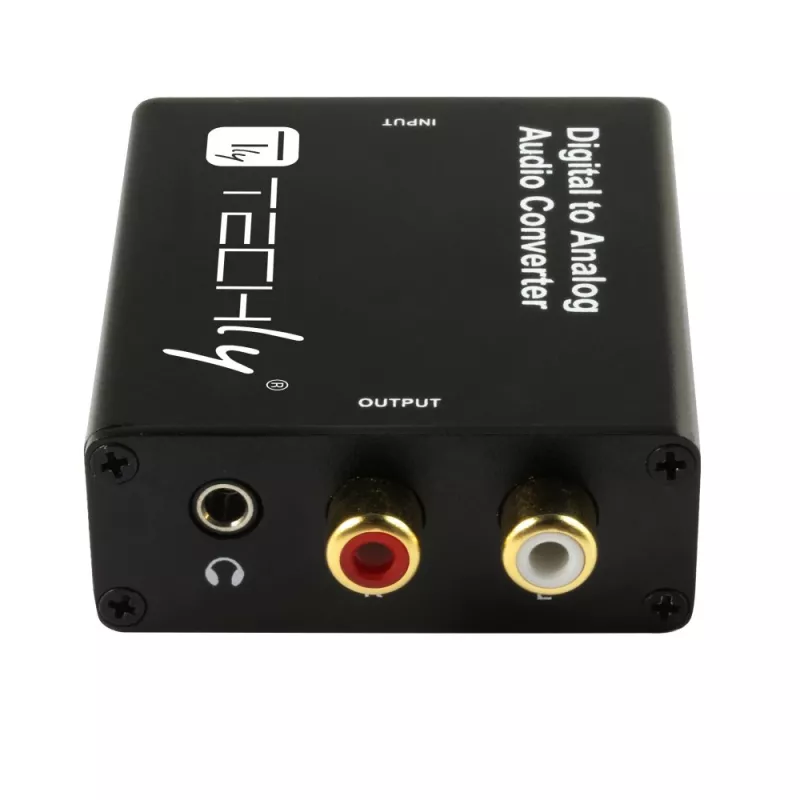 Techly IDATA SPDIF-9 garso keitiklis Juodas