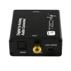 Techly IDATA SPDIF-9 garso keitiklis Juodas