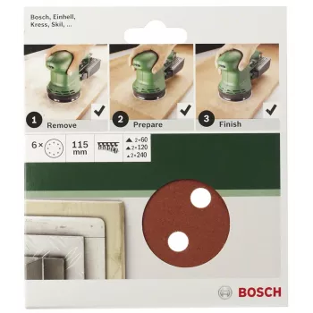 Bosch 2609256A27 5 vnt. šlifavimo diskai