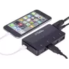 USB 3.2 Gen 1 Type-B sąsajos šakotuvas Renkforce RF-3806031, 4× USB-A, juodas
