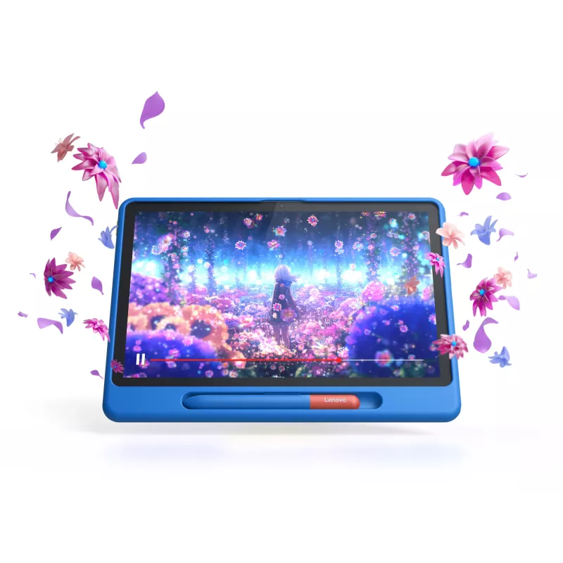 Planšetinis kompiuteris Lenovo Tab 10.1 colio, 128 GB, 4 GB RAM, „Wi-Fi 5“, „Android 14“, pilka