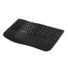 Klaviatūra HP STORE 3PL pilno dydžio (100%) RF belaidė + Bluetooth juoda, membraninė, su riešo atrama