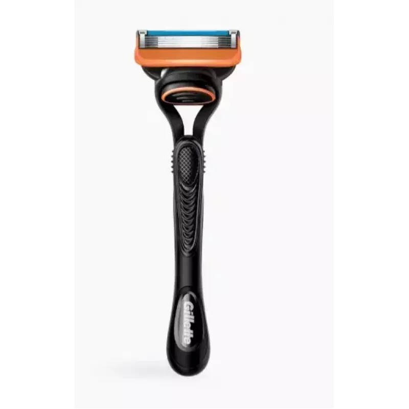 Tiesus skustuvas Gillette Fusion5 – juodai oranžinis, 1 vnt.