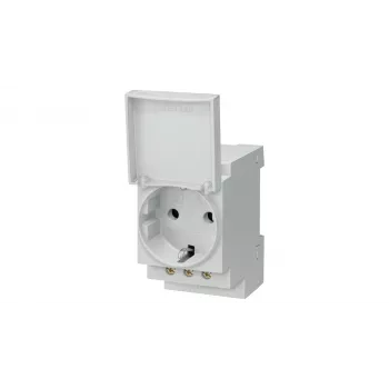 Siemens 5TE6801 kištukinis lizdas F tipas Pilka