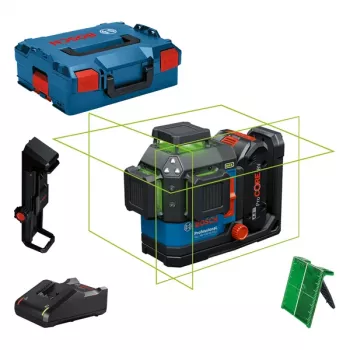 Lazerinis nivelyras Bosch GLL 18V-120-33 CG žalias 1x4.0Ah