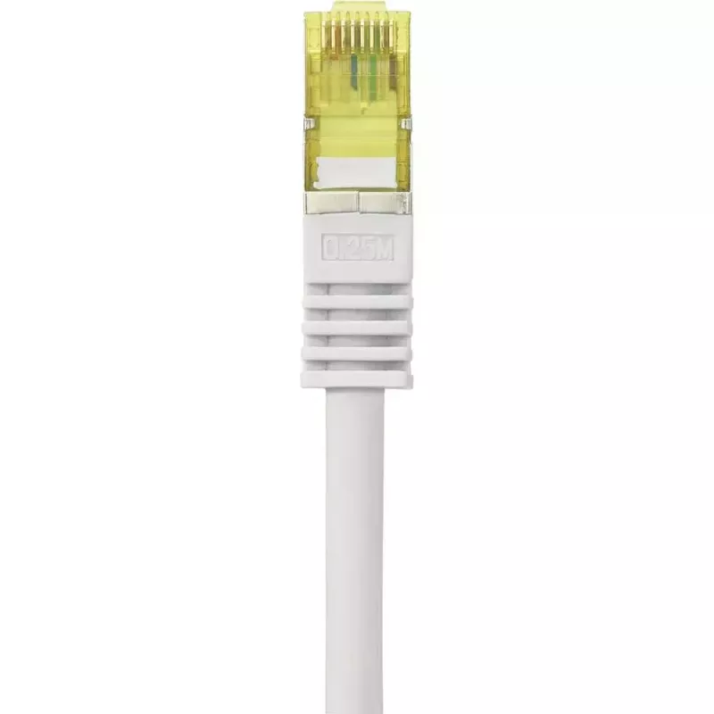 Tinklo kabelis Renkforce RF-4149858 0,25 m Cat6a S/FTP pilkas