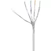 Tinklo kabelis Renkforce RF-4149858 0,25 m Cat6a S/FTP pilkas