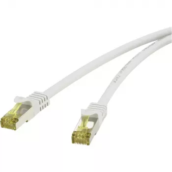 Tinklo kabelis Renkforce RF-4149858 0,25 m Cat6a S/FTP pilkas