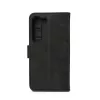 eSTUFF ES67340019-BULK odinis dėklas telefonui su kortelių laikikliu ir stovu, juodas, 17 cm (6,7 colio)
