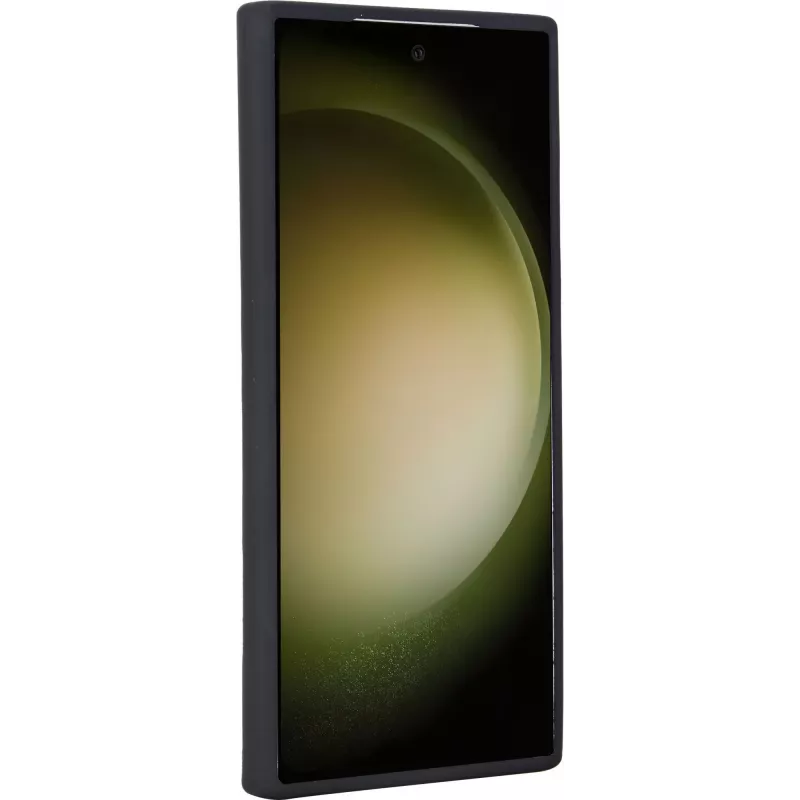 eSTUFF ES67340019-BULK odinis dėklas telefonui su kortelių laikikliu ir stovu, juodas, 17 cm (6,7 colio)