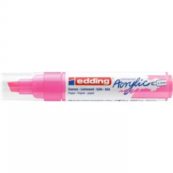 Markeris Edding 5000 Chisel tip Rožinis neoninis 1 vnt