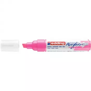 Markeris Edding 5000 Chisel tip Rožinis neoninis 1 vnt