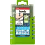 Gręžtų rinkinys KWB 258819 19 vnt. dešinysis sukimas