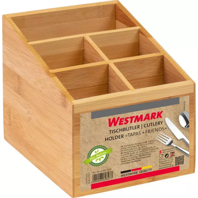 Organizatoriaus krepšelis Westmark Tapas + Friends Organizer Basket Tabletop – stalviršio krepšelis, 135×130×160 mm