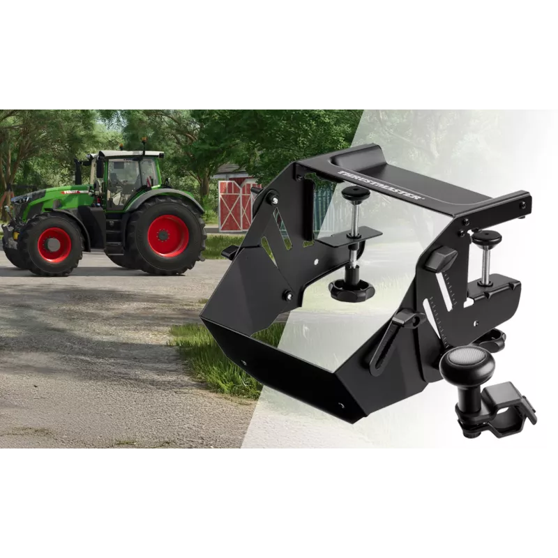 Thrustmaster T128 SimTask Farming Pack vairas + pedalai + pavarų svirtis juoda PC, PlayStation 4, PlayStation 5