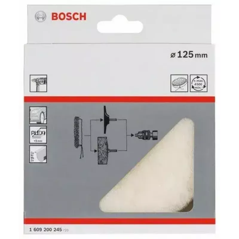 Bosch 1 609 200 245 poliravimo diskas rotaciniam įrankiui