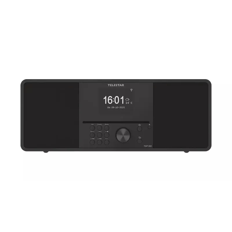 Internetinis radijas Imperial Telestar 5700300 – Skaitmeninis imtuvas, DAB+/FM, 30W RMS, 3,2 colio TFT, nuolatinės srovės maitinimas, juodas