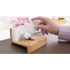 WEDO 61 1407 vizitinių kortelių stovas, iš bambuko, su plieniniu rutuliu