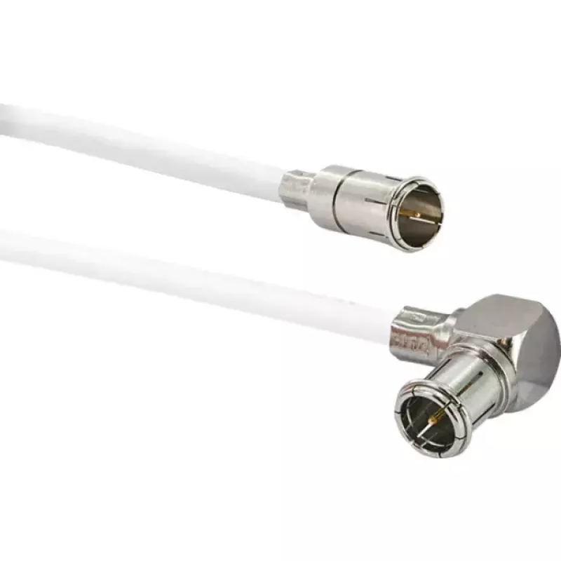 Koaksialinis kabelis Schwaiger MMC15 052 1,5 m Mini D F baltas