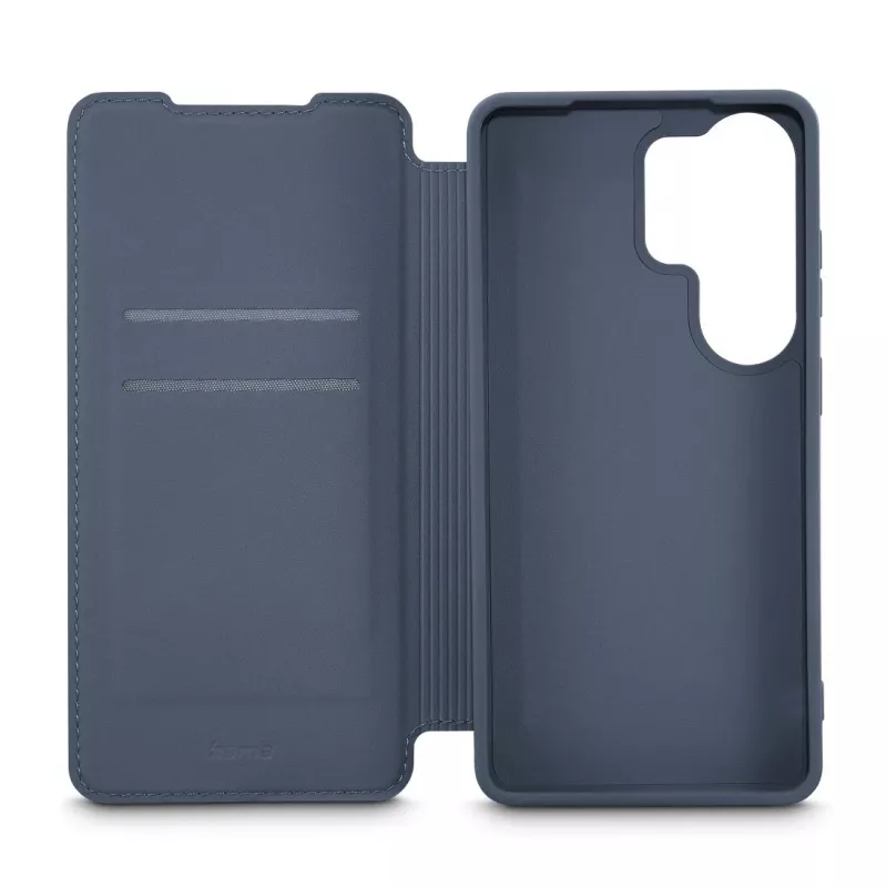 Dėklas knygelė HAMA Fantastic Feel, Samsung Galaxy S26 Ultra, 17,5 cm (6,9 inch), mėlynas, 2 kortelių kišenės