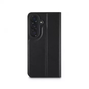 Folio dėklas HAMA Daily Protect Samsung Galaxy S26, 16 cm (6,3 colio), juodas, 2 kortelių kišenės, stovas ant stalo