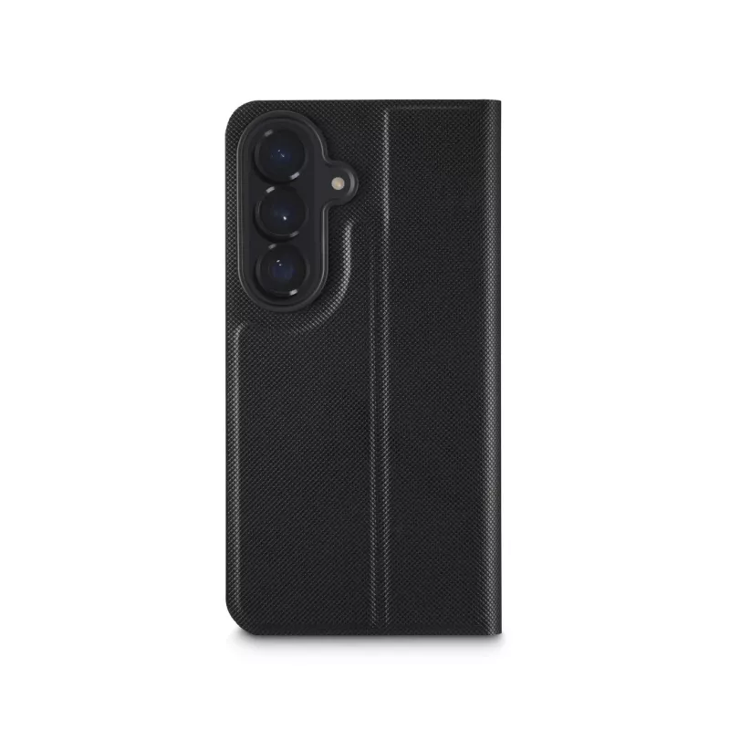 Folio dėklas HAMA Daily Protect Samsung Galaxy S26, 16 cm (6,3 colio), juodas, 2 kortelių kišenės, stovas ant stalo
