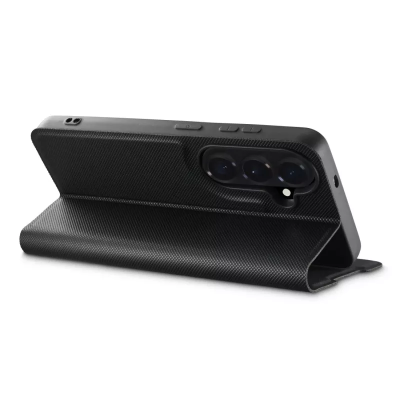 Folio dėklas HAMA Daily Protect Samsung Galaxy S26, 16 cm (6,3 colio), juodas, 2 kortelių kišenės, stovas ant stalo