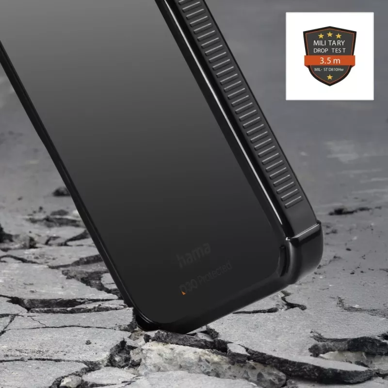 Mobilaus telefono dėklas HAMA Extreme Protect, skirtas Samsung Galaxy S26 Ultra, 17,5 cm (6,9 colio), juodas