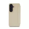 Folio dėklas HAMA Fantastic Feel Samsung Galaxy S26, 16 cm (6,3 colio), smėlio spalvos, 2 kortelių kišenės