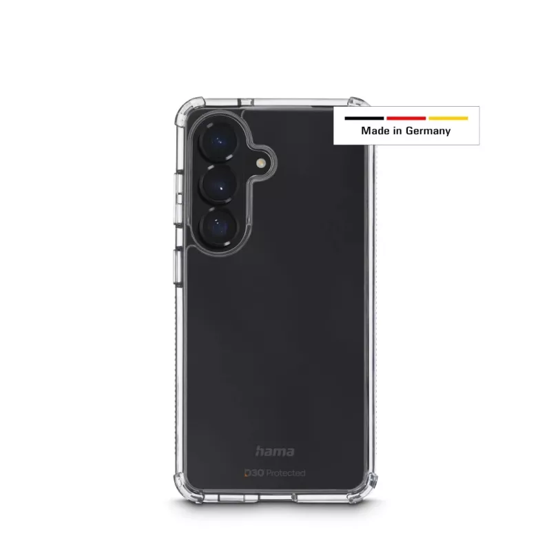 Mobilaus telefono dėklas HAMA Extreme Protect Samsung Galaxy S26, skaidrus, tinka 16 cm (6,3 colio) ekranams