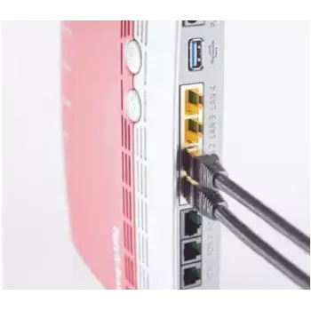 Tinklo laidas ShiverPeaks BS20-60035 RJ-45 Cat6a 3m Juodas