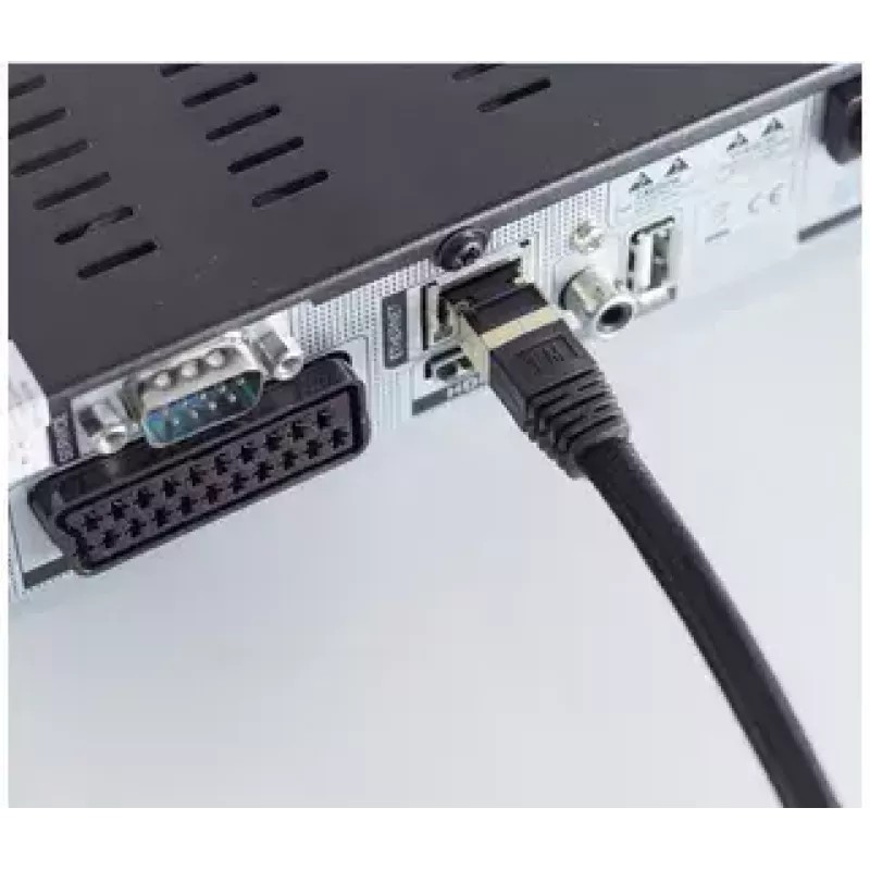 Tinklo laidas ShiverPeaks BS20-60035 RJ-45 Cat6a 3m Juodas