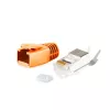 RJ-45 kištukas ShiverPeaks BS72067-O, vyriškas, oranžinis