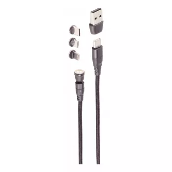 USB laidas ShiverPeaks BS14-19021 2 m USB A / USB C mėlynas
